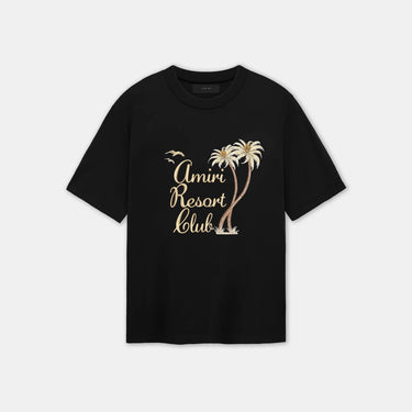 Twisted Palms Tee Black