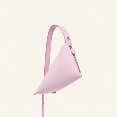 Courrges One Bag In Leather Candy Pink