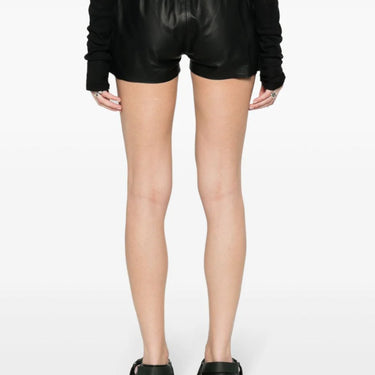 Leather Shorts Fog Boxers Black