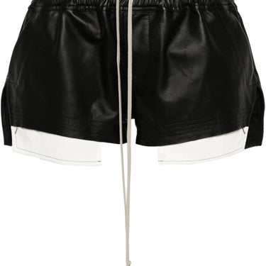 Leather Shorts Fog Boxers Black