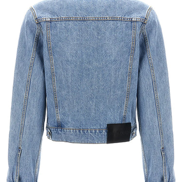 JW Anderson Women Padlock Strap Trucker Jacket In Blue