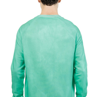 Balmain Logo Printed Crewneck Sweatshirt Green/Emerald Green