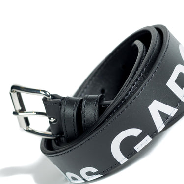 Comme Des Garcons Wallet Logo Belt Black