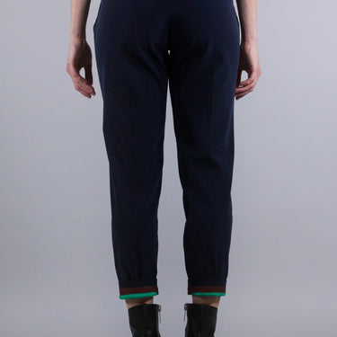 Kolor Contrast Pocket Tapered Trousers Navy