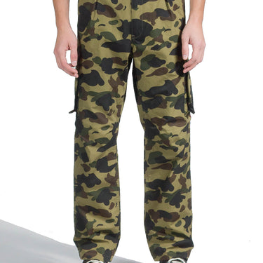 Bape 1ST Camo Wide Fit 6 Pocket Pants Green