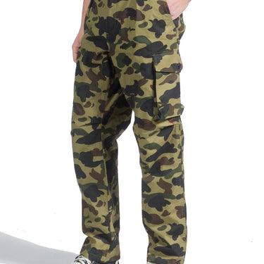 Bape 1ST Camo Wide Fit 6 Pocket Pants Green