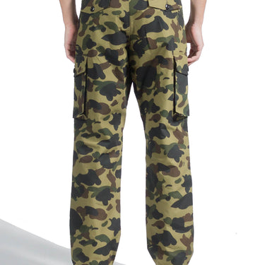 Bape 1ST Camo Wide Fit 6 Pocket Pants Green