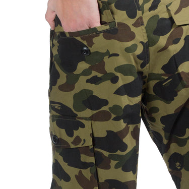 Bape 1ST Camo Wide Fit 6 Pocket Pants Green