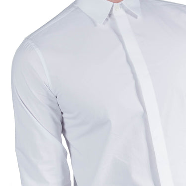 Valentino Long-sleeve Poplin Shirt White